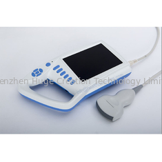 중국 백색 이동할 수 있는 초음파 기계 수의사 Palmtop 초음파 스캐너 7 인치 TFT LCD USB 2.0 협력 업체