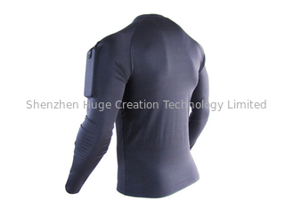 중국 남자를 위한 긴 소매 단단한 셔츠 스포츠 적당 빠른 건조한 티셔츠 협력 업체