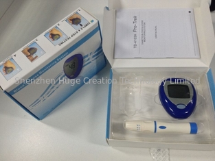 중국 Mutifunctional 병원 50pcs 시험 지구와 혈액 펜을 가진 당뇨병 포도당 감시자 협력 업체