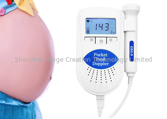 중국 Sonoline B 세륨 FDA 소형 심박수 감시자가 후에 태아기 태아 도풀러 3Mhz 조사에 의하여 사용 집으로 점화합니다 협력 업체