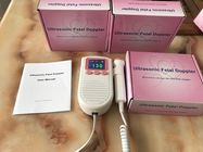 중국 소형 태아기 심장 모니터 태아 도풀러 아기 박동 분홍색 2.0 MHz 공장