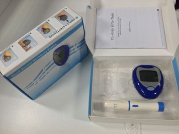 중국 Mutifunctional 병원 50pcs 시험 지구와 혈액 펜을 가진 당뇨병 포도당 감시자 대리점