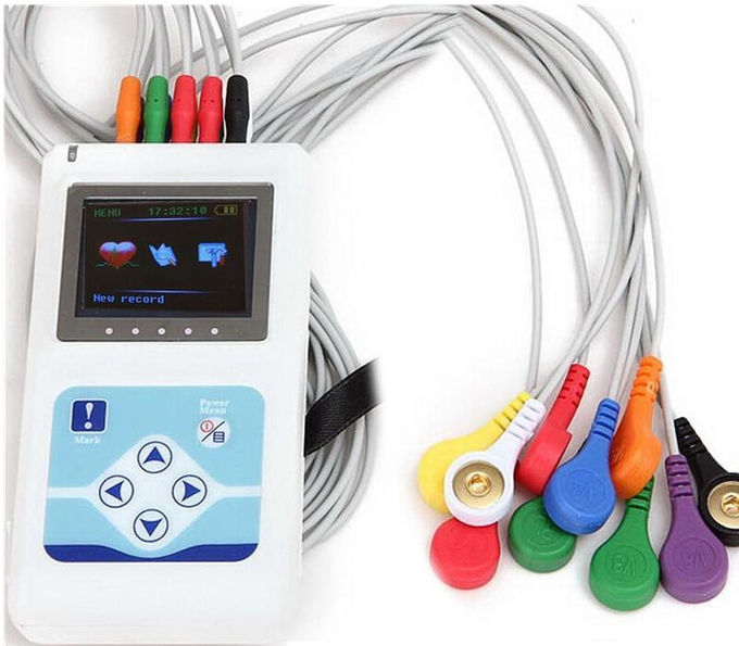 12 채널 ECG Holter 이동할 수 있는 초음파 기계 세륨/FDA는 찬성했습니다